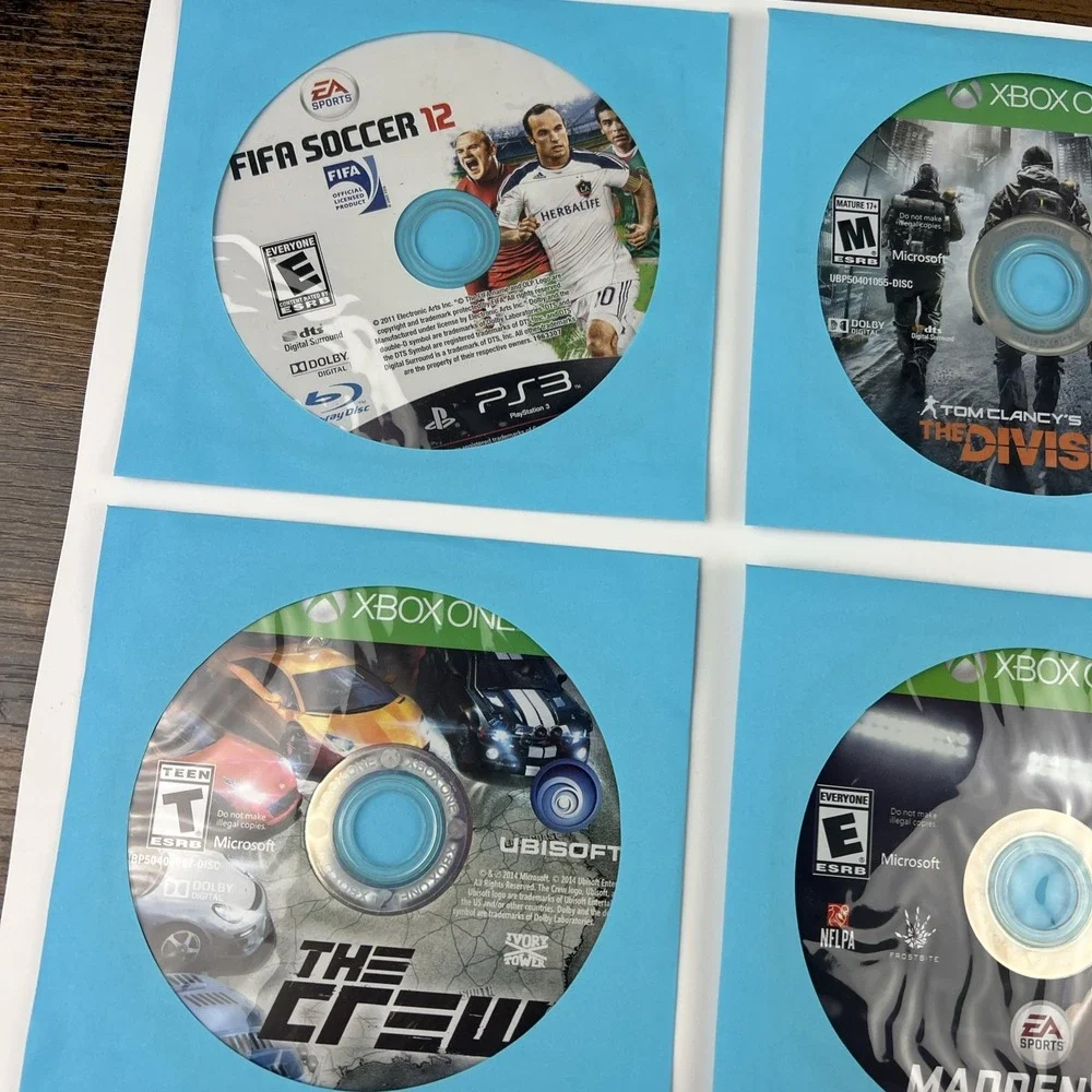 Multi Platform Loose Discs Video Game - Lot Of 50 - AS IS Untested Scratches #6